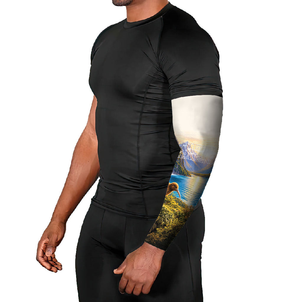 New Zealand Flag Arm Sleeves Scenic Nature LT05 - Polynesian Pride