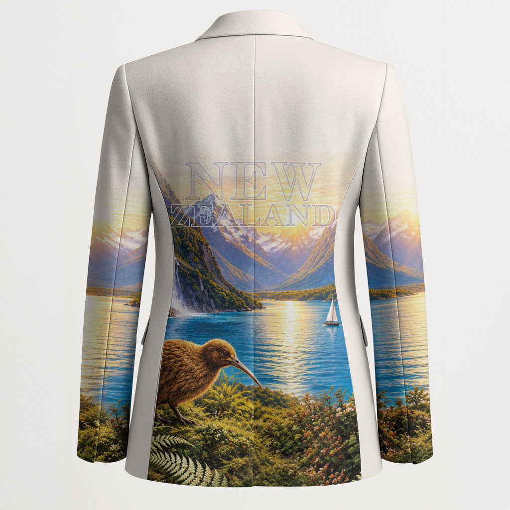 New Zealand Flag Blazer Scenic Nature LT05 - Polynesian Pride
