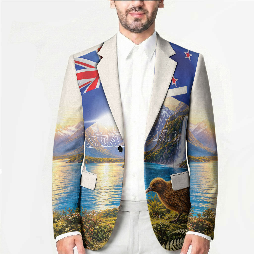 New Zealand Flag Blazer Scenic Nature LT05 - Polynesian Pride