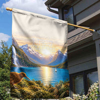 New Zealand Flag Garden Flag Scenic Nature LT05 - Polynesian Pride