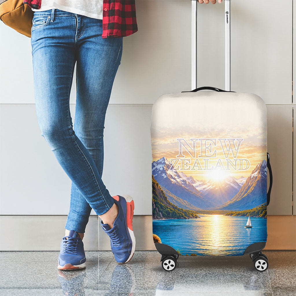 New Zealand Flag Luggage Cover Scenic Nature LT05 - Polynesian Pride