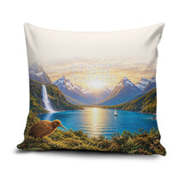 New Zealand Flag Pillow Cover Scenic Nature LT05 Multicolor - Polynesian Pride