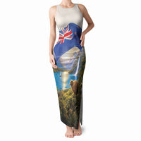 New Zealand Flag Tank Maxi Dress Scenic Nature LT05 Women Multicolor - Polynesian Pride