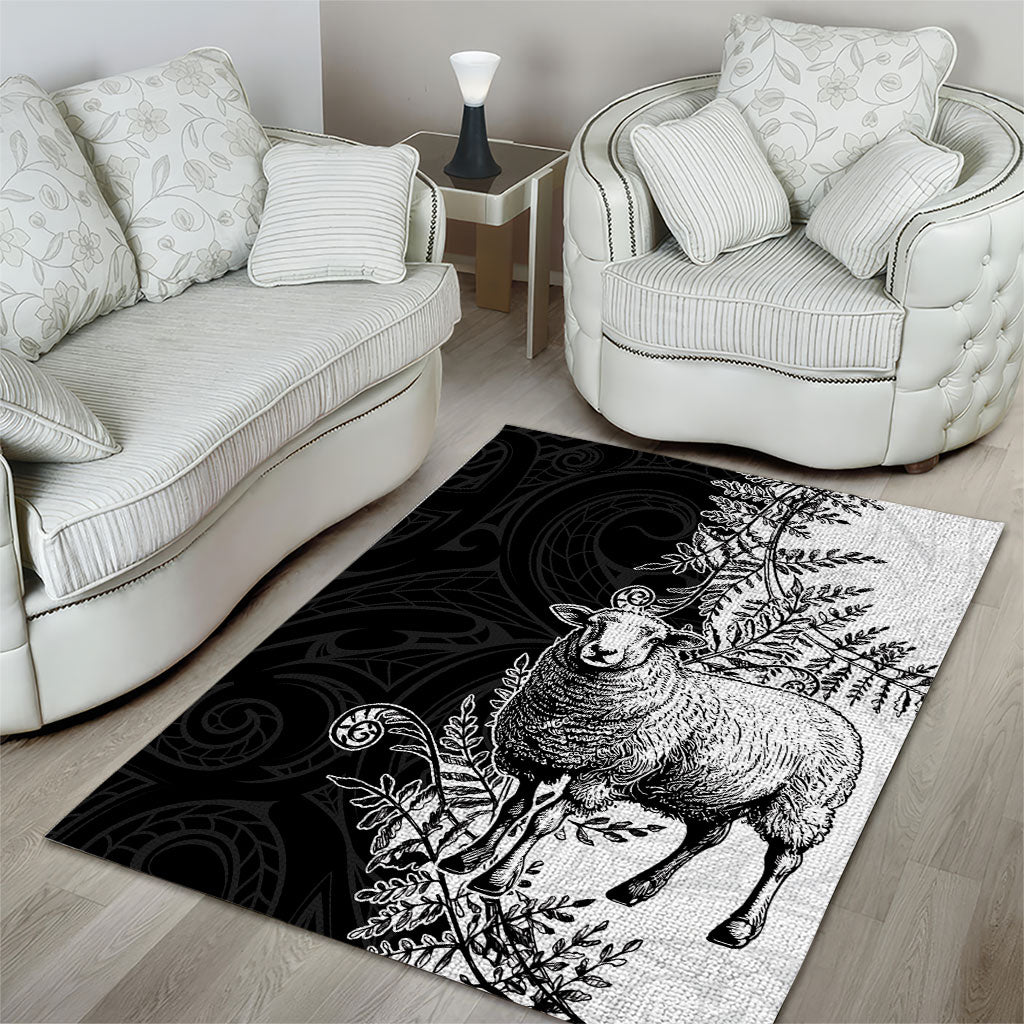 New Zealand Aotearoa Hipi Area Rug Maori Pattern LT05 - Polynesian Pride
