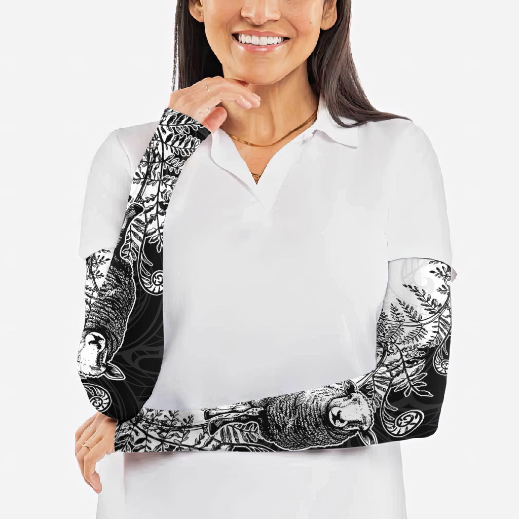 New Zealand Aotearoa Hipi Arm Sleeves Maori Pattern LT05 - Polynesian Pride