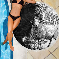New Zealand Aotearoa Hipi Beach Blanket Maori Pattern LT05 - Polynesian Pride