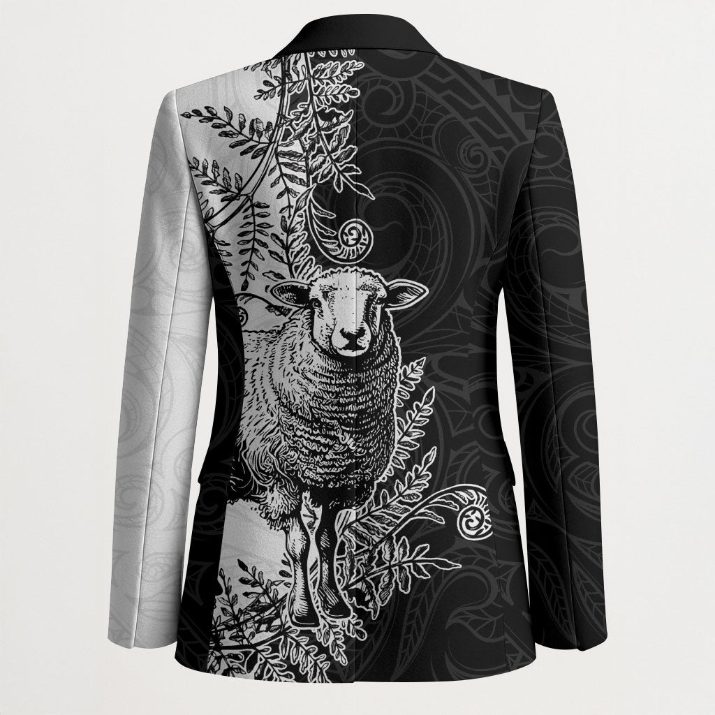 New Zealand Aotearoa Hipi Blazer Maori Pattern LT05 - Polynesian Pride