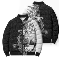New Zealand Aotearoa Hipi Bomber Puffer Jacket Maori Pattern LT05 - Polynesian Pride