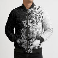 New Zealand Aotearoa Hipi Bomber Puffer Jacket Maori Pattern LT05 - Polynesian Pride