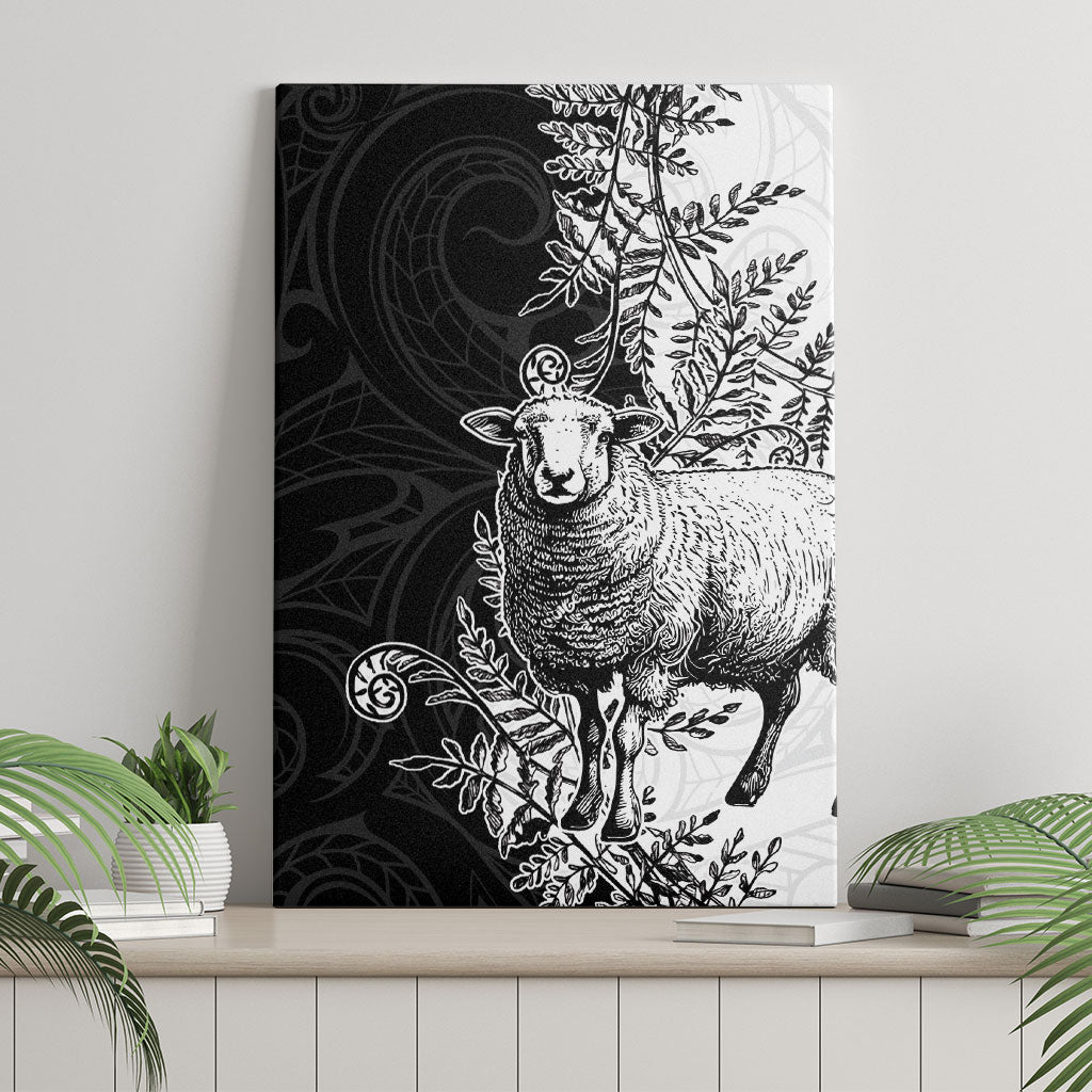 New Zealand Aotearoa Hipi Canvas Wall Art Maori Pattern LT05 - Polynesian Pride