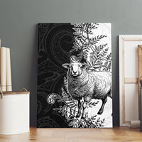 New Zealand Aotearoa Hipi Canvas Wall Art Maori Pattern LT05 - Polynesian Pride