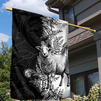 New Zealand Aotearoa Hipi Garden Flag Maori Pattern LT05 - Polynesian Pride