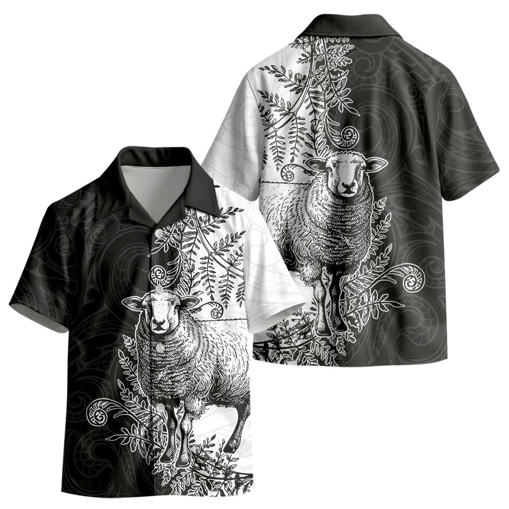New Zealand Aotearoa Hipi Kid Hawaiian Shirt Maori Pattern LT05 - Polynesian Pride