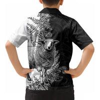 New Zealand Aotearoa Hipi Kid Hawaiian Shirt Maori Pattern LT05 - Polynesian Pride