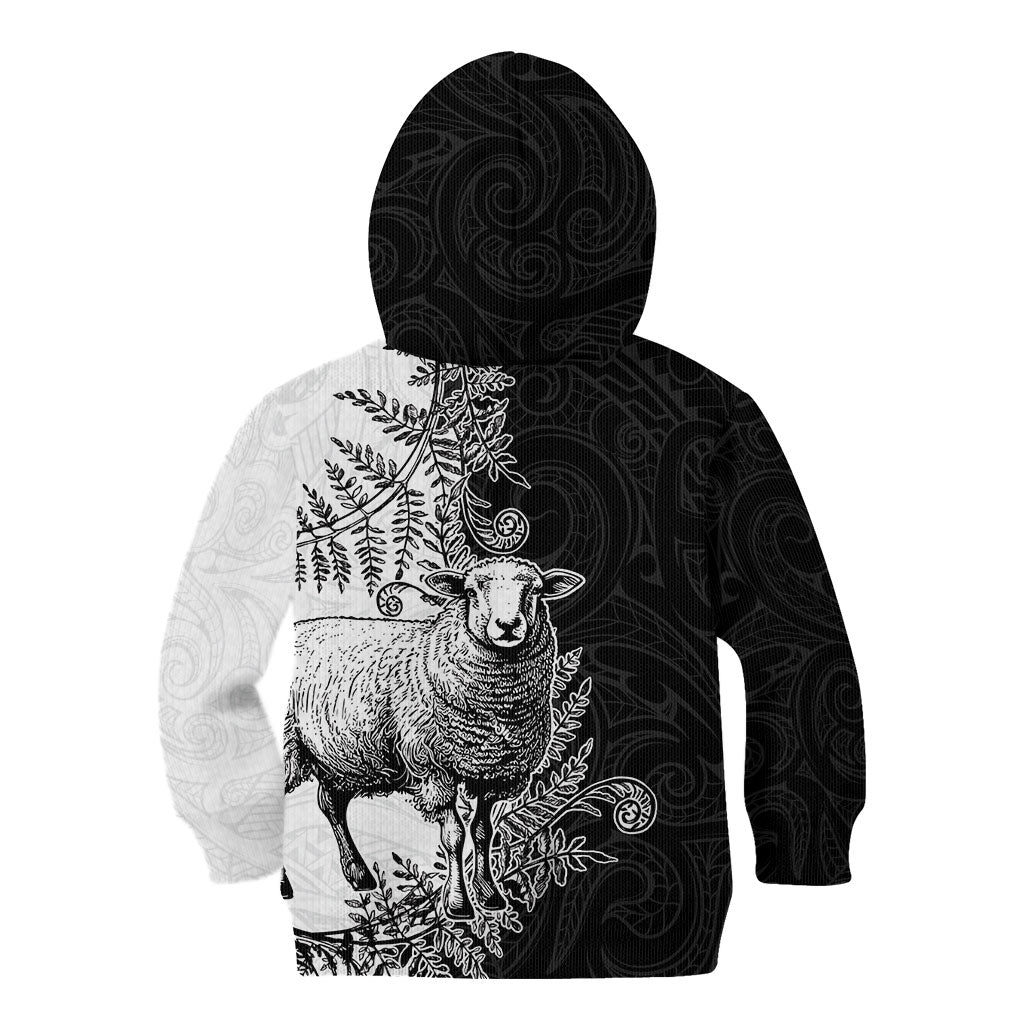 New Zealand Aotearoa Hipi Kid Hoodie Maori Pattern LT05 - Polynesian Pride