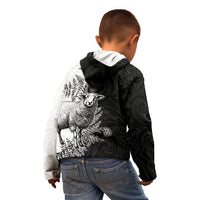 New Zealand Aotearoa Hipi Kid Hoodie Maori Pattern LT05 - Polynesian Pride