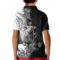 New Zealand Aotearoa Hipi Kid Polo Shirt Maori Pattern LT05 - Polynesian Pride