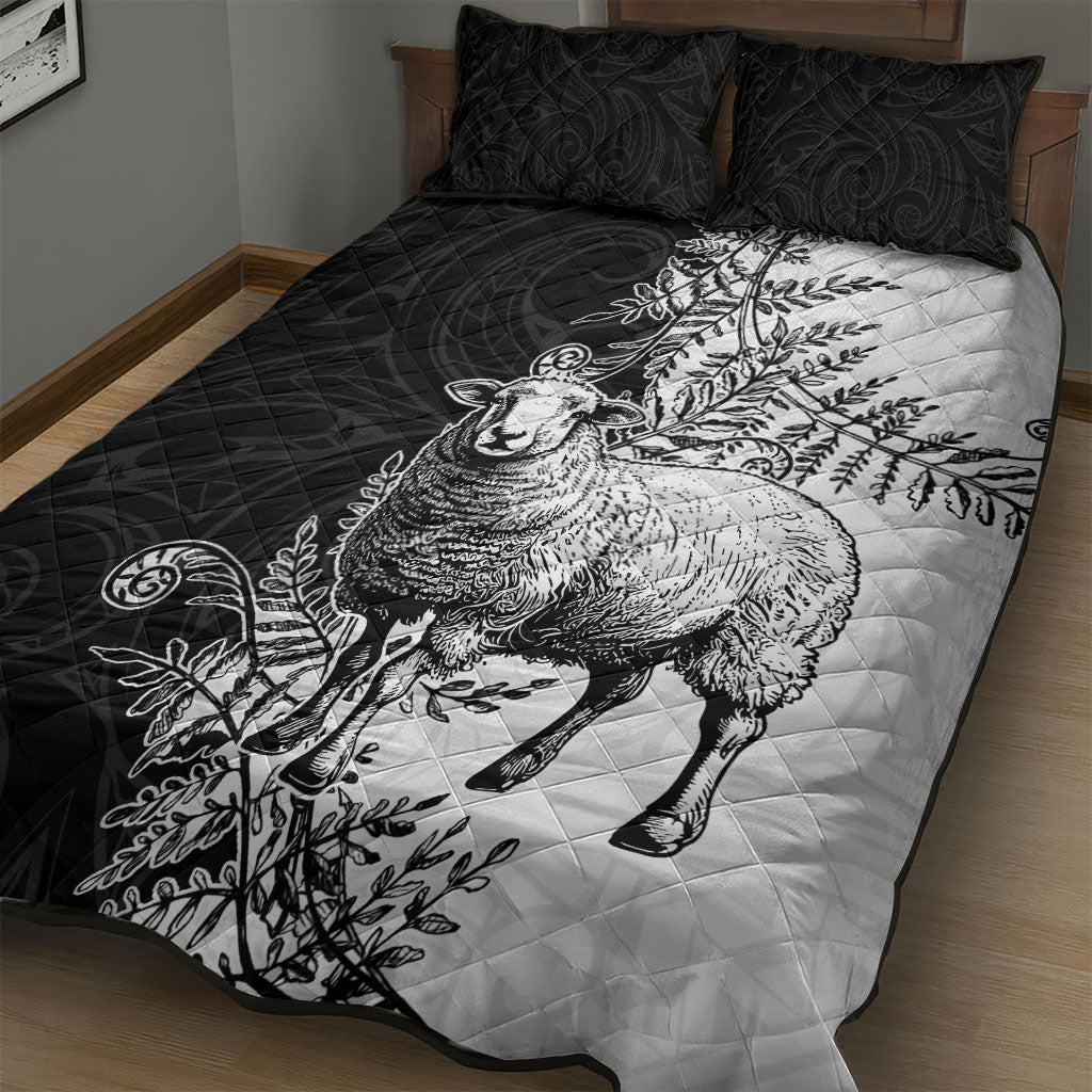 New Zealand Aotearoa Hipi Quilt Bed Set Maori Pattern LT05 - Polynesian Pride