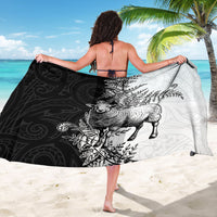 New Zealand Aotearoa Hipi Sarong Maori Pattern LT05 - Polynesian Pride