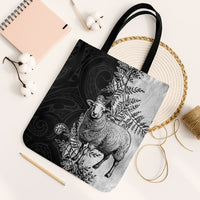 New Zealand Aotearoa Hipi Tote Bag Maori Pattern LT05 Black Strap One Size Black - Polynesian Pride