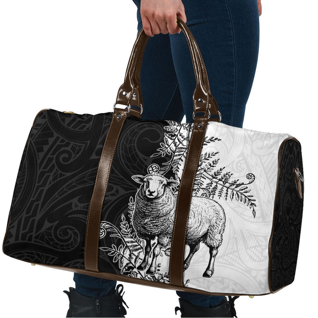 New Zealand Aotearoa Hipi Travel Bag Maori Pattern LT05 - Polynesian Pride