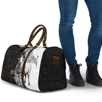 New Zealand Aotearoa Hipi Travel Bag Maori Pattern LT05 - Polynesian Pride