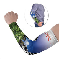 Custom New Zealand Lawn Bowls Arm Sleeves Unique Style LT05 Set of 2 Multicolor - Polynesian Pride