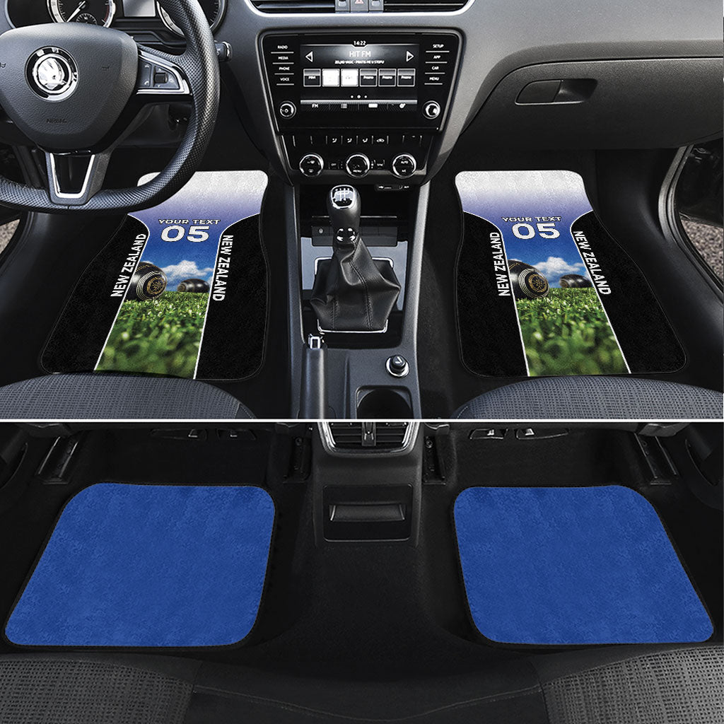 Custom New Zealand Lawn Bowls Car Mats Unique Style