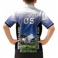 Custom New Zealand Lawn Bowls Kid Hawaiian Shirt Unique Style LT05 - Polynesian Pride