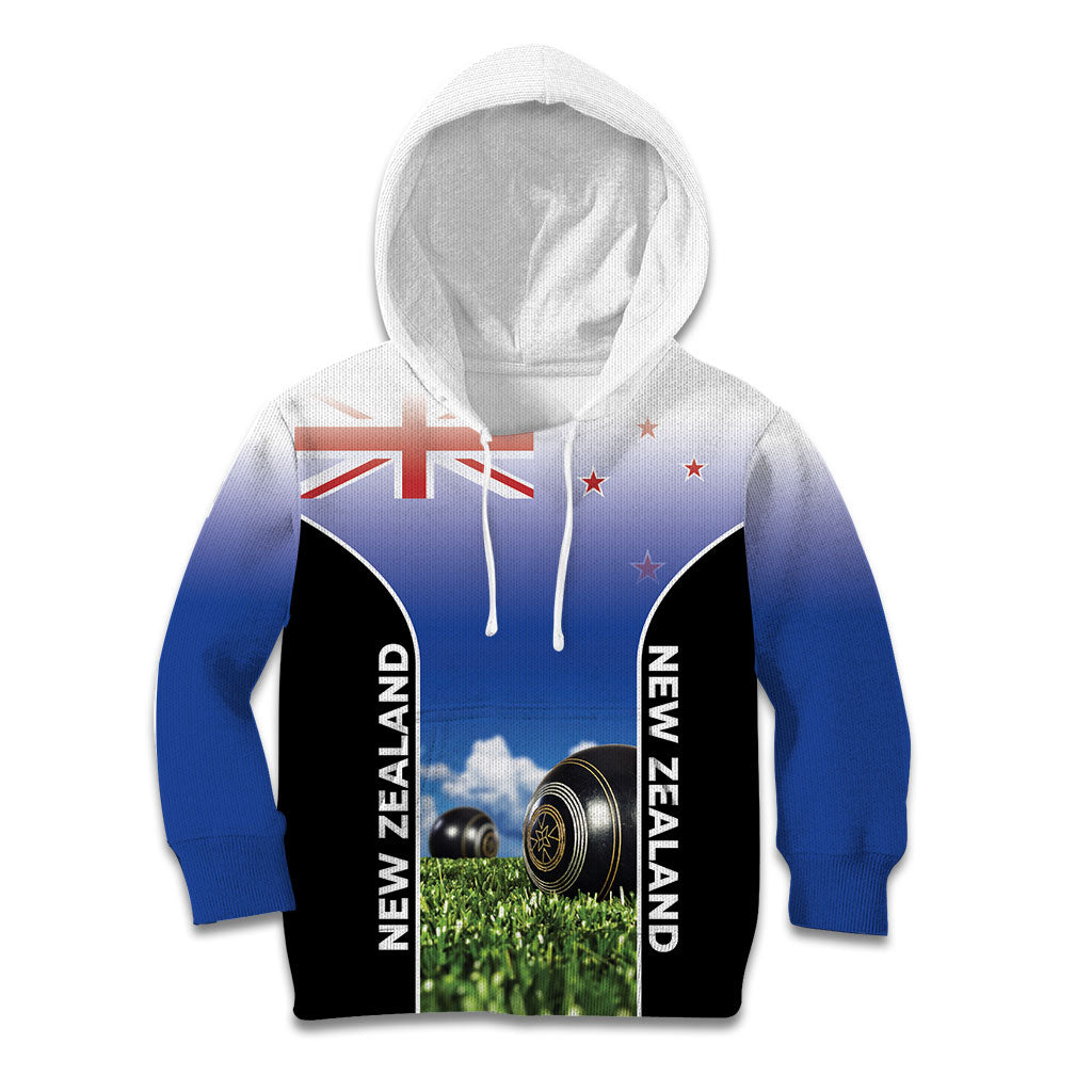 Custom New Zealand Lawn Bowls Kid Hoodie Unique Style LT05 Hoodie Multicolor - Polynesian Pride