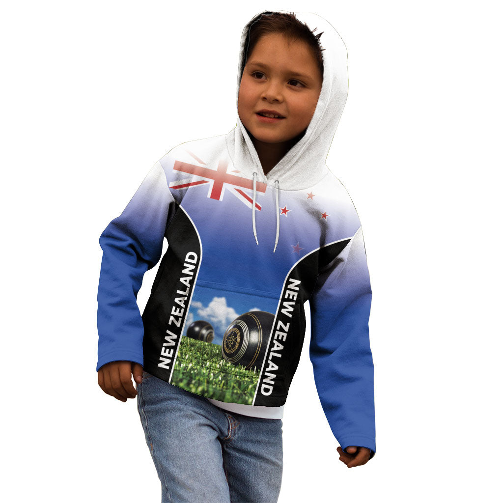 Custom New Zealand Lawn Bowls Kid Hoodie Unique Style LT05 - Polynesian Pride