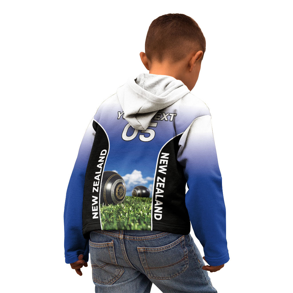 Custom New Zealand Lawn Bowls Kid Hoodie Unique Style LT05 - Polynesian Pride