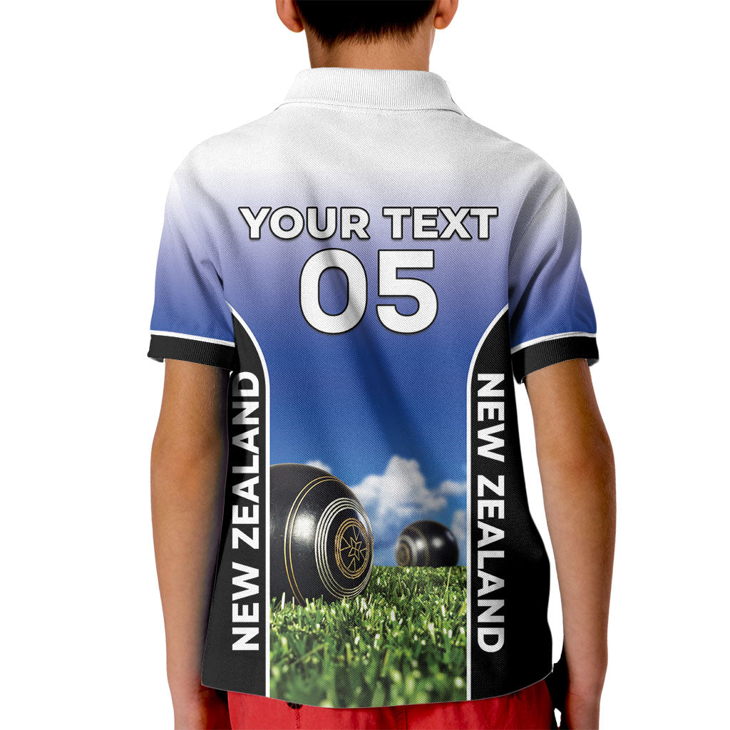 Custom New Zealand Lawn Bowls Kid Polo Shirt Unique Style LT05 - Polynesian Pride