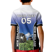 Custom New Zealand Lawn Bowls Kid Polo Shirt Unique Style LT05 - Polynesian Pride