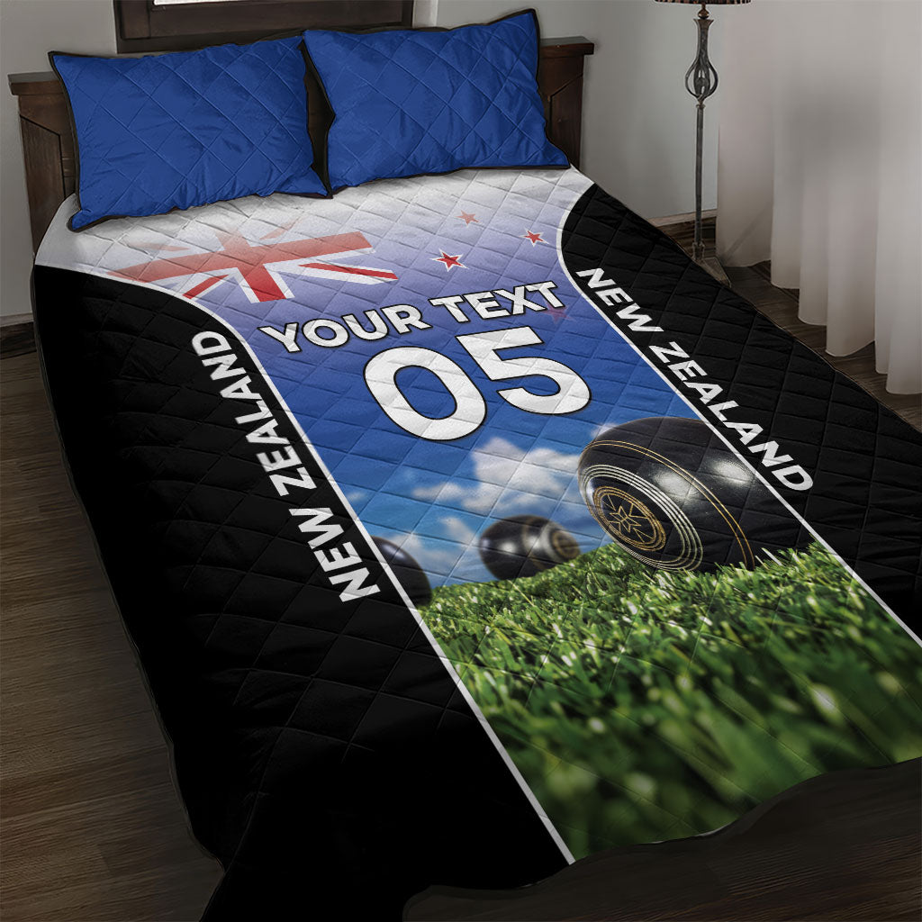 Custom New Zealand Lawn Bowls Quilt Bed Set Unique Style LT05 Multicolor - Polynesian Pride