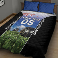 Custom New Zealand Lawn Bowls Quilt Bed Set Unique Style LT05 - Polynesian Pride