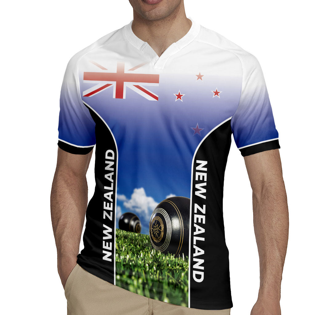 Custom New Zealand Lawn Bowls Rugby Jersey Unique Style LT05 - Polynesian Pride