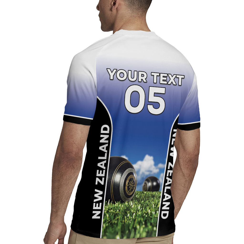Custom New Zealand Lawn Bowls Rugby Jersey Unique Style LT05 - Polynesian Pride