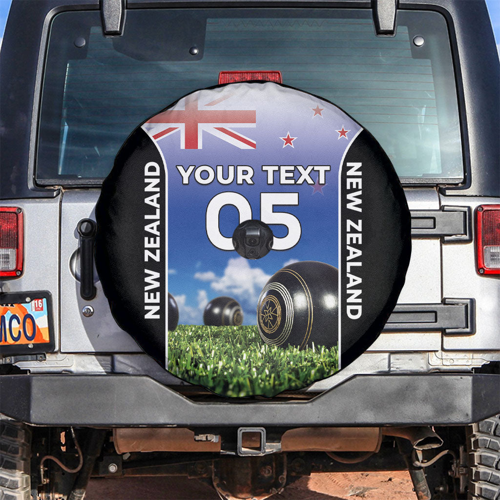 Custom New Zealand Lawn Bowls Spare Tire Cover Unique Style LT05 Multicolor - Polynesian Pride
