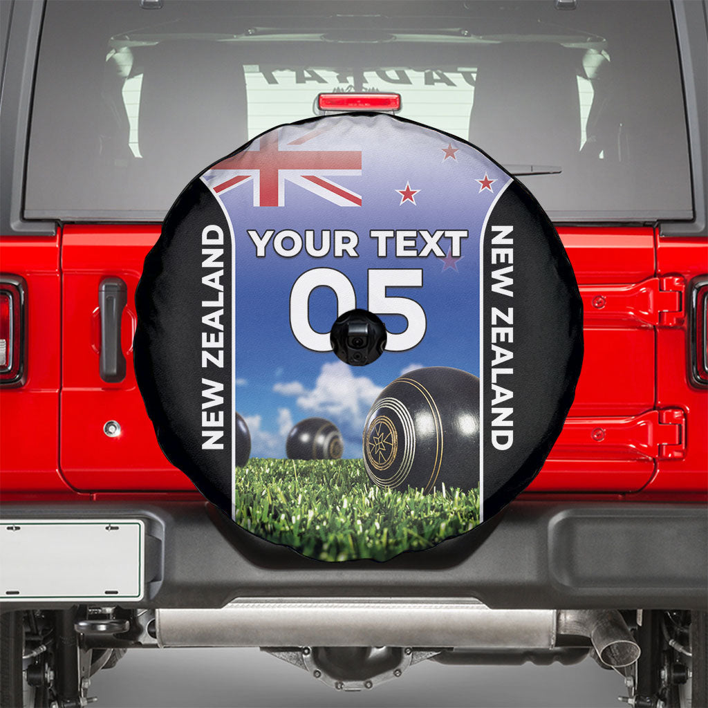 Custom New Zealand Lawn Bowls Spare Tire Cover Unique Style LT05 - Polynesian Pride