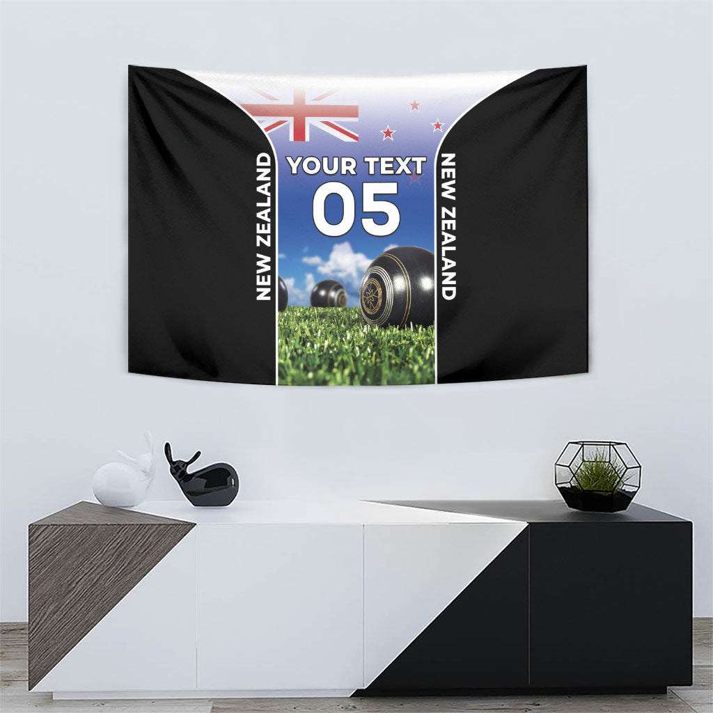 Custom New Zealand Lawn Bowls Tapestry Unique Style LT05 - Polynesian Pride