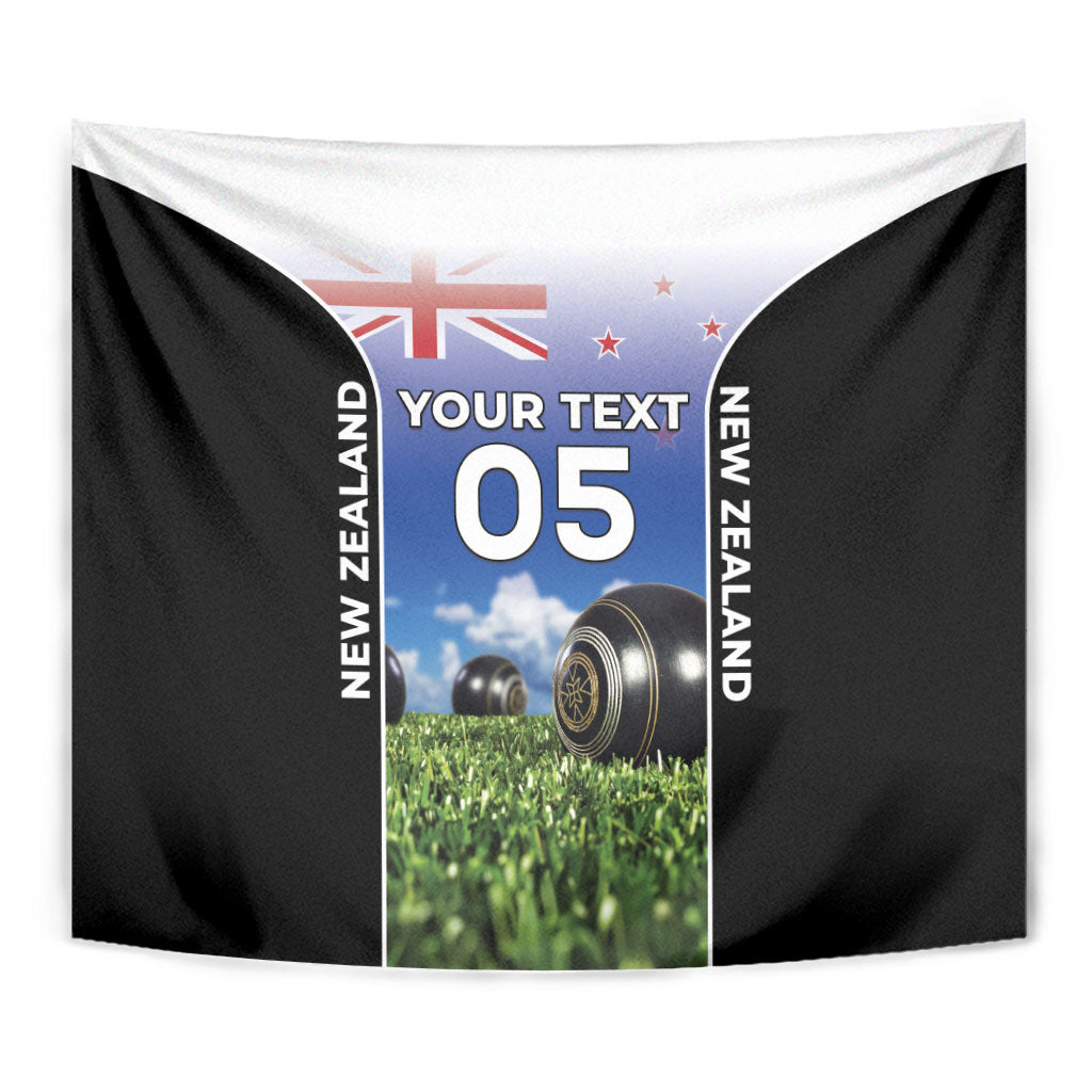 Custom New Zealand Lawn Bowls Tapestry Unique Style LT05 - Polynesian Pride