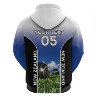 Custom New Zealand Lawn Bowls Zip Hoodie Unique Style LT05 - Polynesian Pride