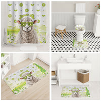 New Zealand Funny Woolly Kiwi Sheep Bathroom Set LT05 - Polynesian Pride