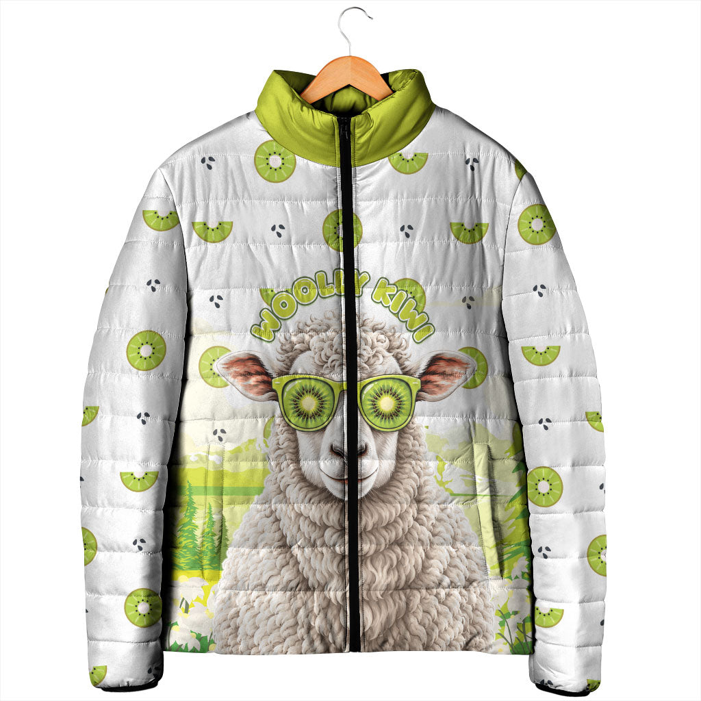 New Zealand Funny Woolly Kiwi Sheep Padded Jacket LT05 - Polynesian Pride