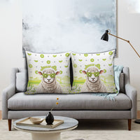 New Zealand Funny Woolly Kiwi Sheep Pillow Cover LT05 - Polynesian Pride