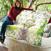 New Zealand Funny Woolly Kiwi Sheep Quilt LT05 - Polynesian Pride