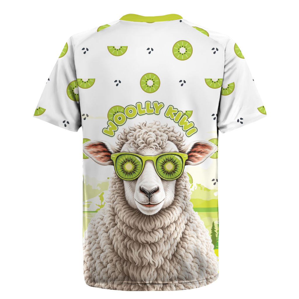 New Zealand Funny Woolly Kiwi Sheep Rugby Jersey LT05 - Polynesian Pride
