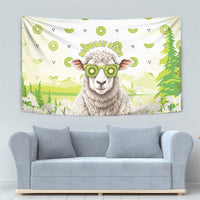 New Zealand Funny Woolly Kiwi Sheep Tapestry LT05 - Polynesian Pride