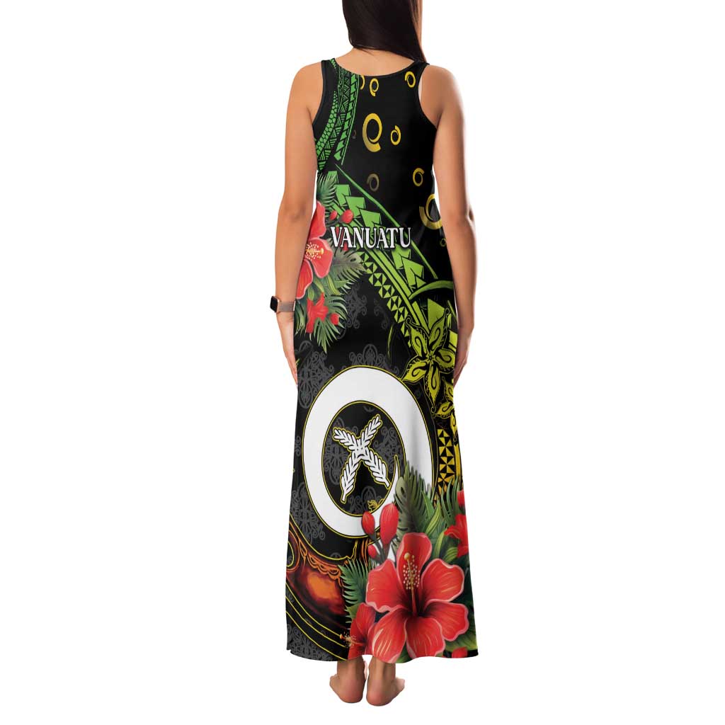 Love Vanuatu Christmas Family Matching Tank Maxi Dress and Hawaiian Shirt God Yumi Polynesian Tribal Pattern LT05 - Polynesian Pride